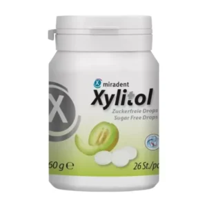 Miradent Xylitol lozenges with xylitol, melon flavour