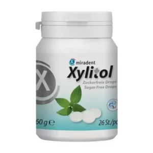 Miradent Xylitol lozenges with xylitol, mint flavour
